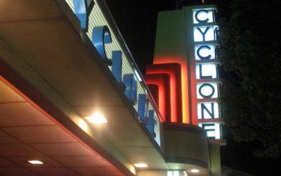Cyclone At Night