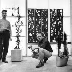 Denver Sculpters Earl Fraser and Wilbert Verhels