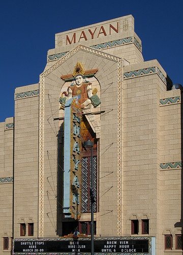 Inside the Mayan Theatre